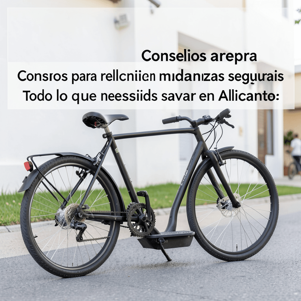 Consejos para realizar mudanzas seguras de bicicletas y patinetes: todo lo que necesitas saber en Alicante