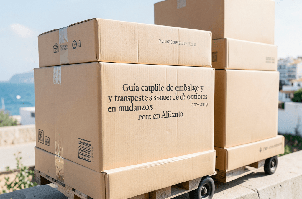Guía completa de embalaje y transporte seguro de objetos en mudanzas en Alicante: consejos, servicios y presupuestos