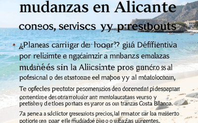 Guía completa para realizar mudanzas en Alicante: consejos, servicios y presupuestos