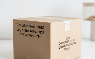 Consejos de etiquetado de cajas para una mudanza perfecta en Alicante: cómo garantizar un transporte seguro y sin estrés