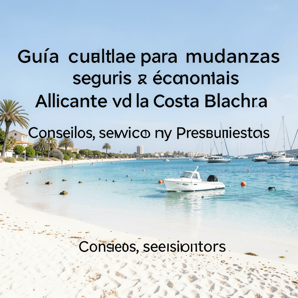 Guía completa para realizar mudanzas seguras y económicas en Alicante y la Costa Blanca: Consejos, servicios y presupuestos