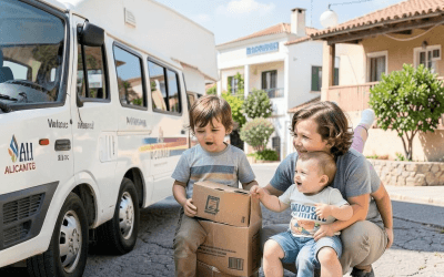 Cómo realizar mudanzas con niños de manera fácil y segura en Alicante: consejos, presupuestos y recomendaciones