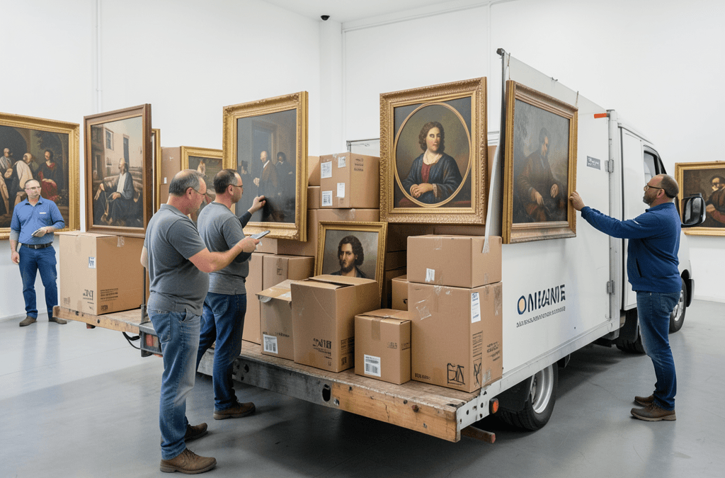 Mudanzas en Alicante: Transporte seguro de obras de arte y cuadros con una empresa especializada