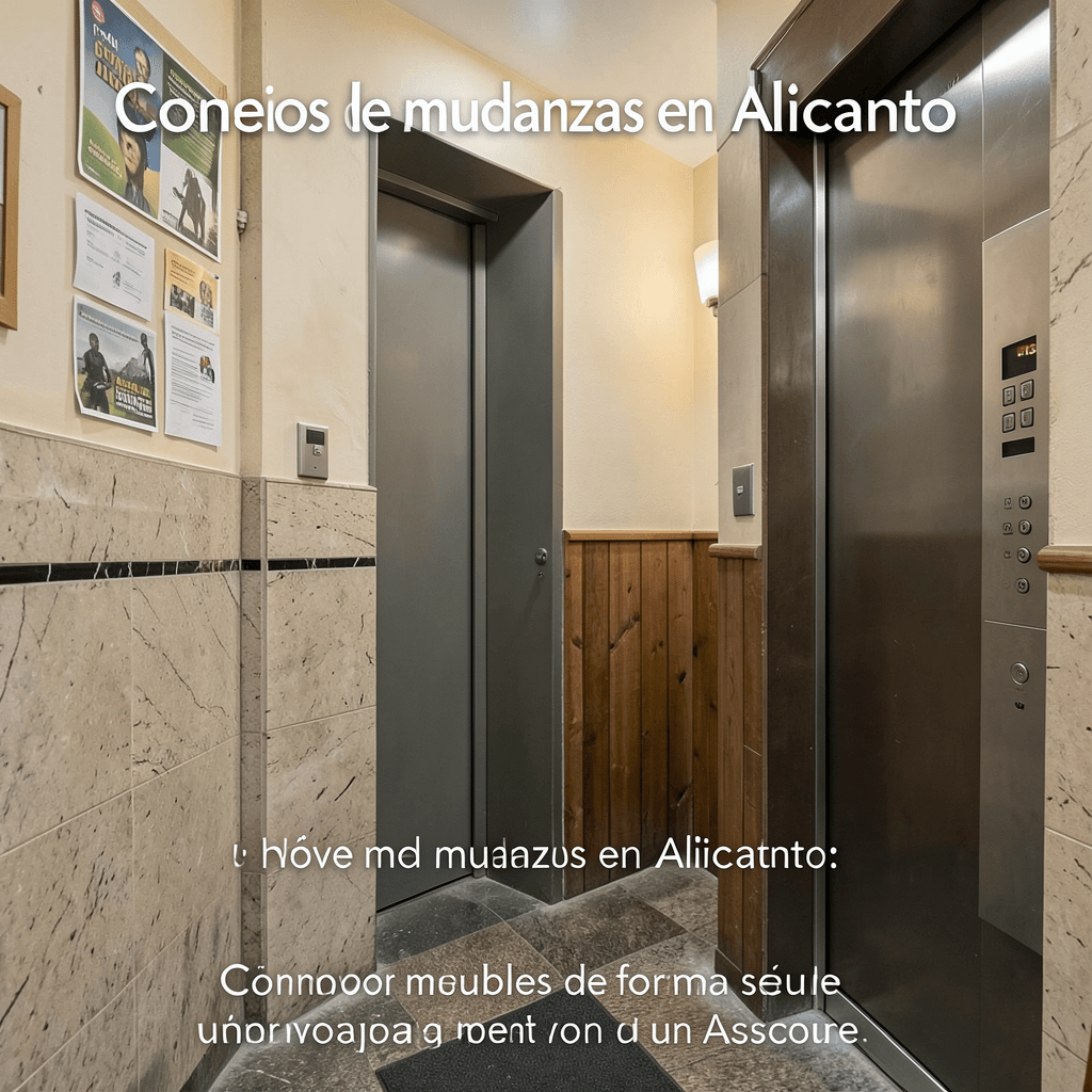 Consejos de mudanzas en Alicante: Cómo mover muebles de forma segura con un ascensor pequeño Consejos de mudanzas en Alicante: Cómo mover muebles de forma segura con un ascensor pequeño