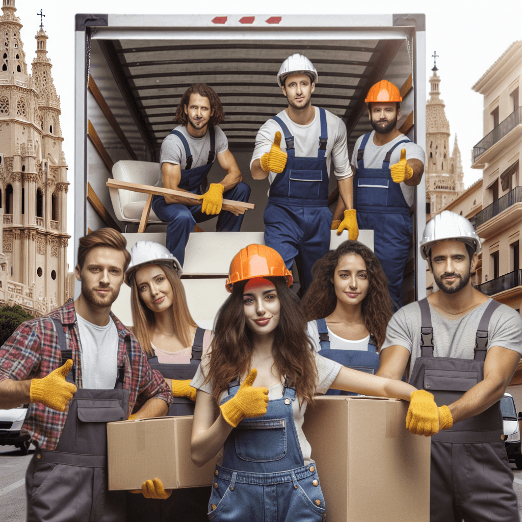 yakkaai_ai_1768735906.png Camión de mudanzas urgentes en Murcia con trabajadores cargando muebles