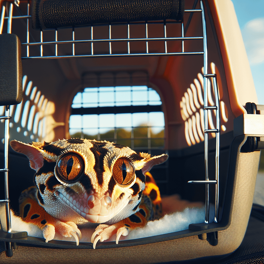 yakkaai_ai_1771846298.png Mascota exótica dentro de un transportín con ventilación durante un transporte