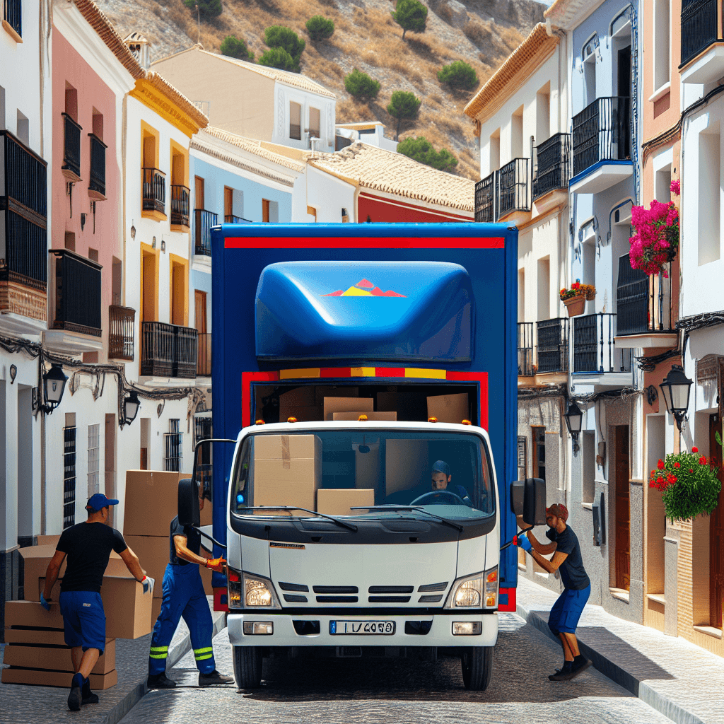 yakkaai_ai_1774438302.png Camión de mudanzas en Crevillente cargando muebles para traslado