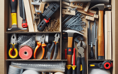 Guía Completa para Embalar Herramientas y Material de Bricolaje de Forma Segura