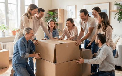 Mudanzas para familias numerosas: Guía definitiva para un traslado sin caos