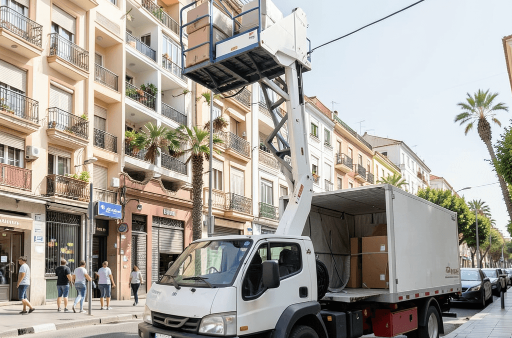 Cómo elegir una mudanza urgente con elevador en Alicante